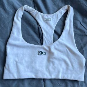 White Kith Crop Top